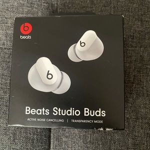 Beats Studio buds headphones , brand new, white